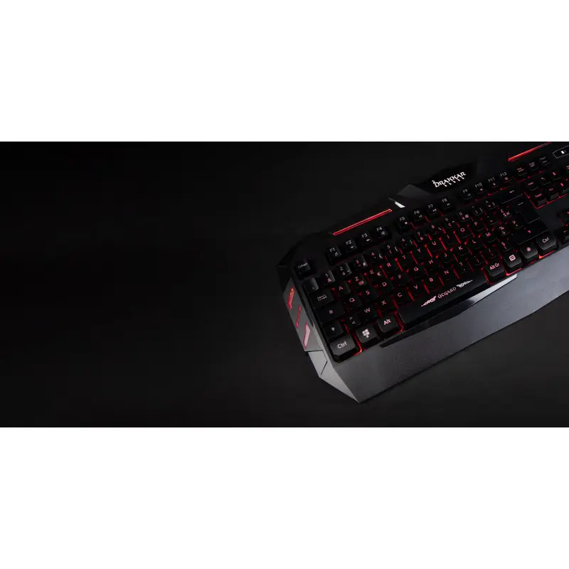 Clavier Filaire gaming Konix -Drakkar Utgard