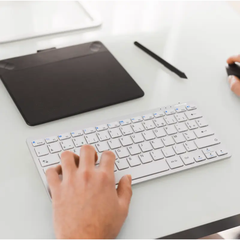 Clavier Sans Fil ADVANCE SMARTKEY PLUS BT230 / Gris