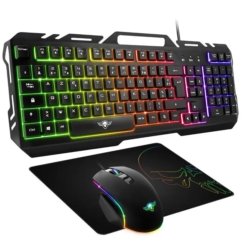 Pack Gaming Spirit Of Gamer 3en1 Clavier / Souris / Tapis