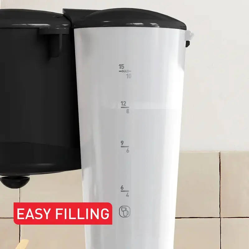 Cafetière Vita TEFAL 1.25 Litres / Noir / CM171810