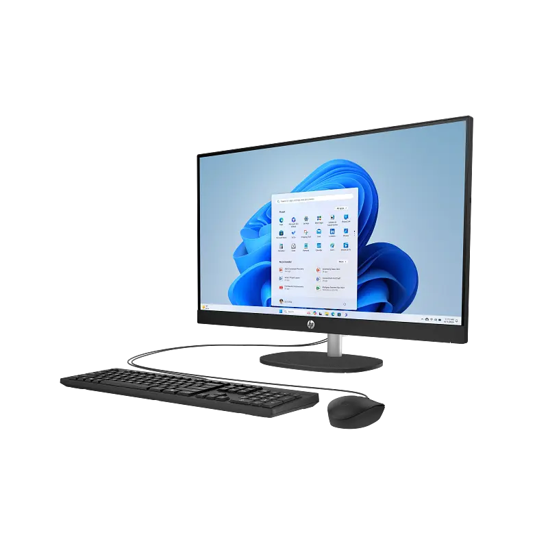 Pc de Bureau HP All in One AI 27-cr2034nk / Ultra 5-225U / 24 Go DDR5 / 512 Go SSD / Noir