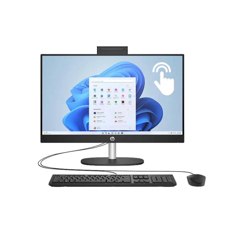 Pc de Bureau HP All in One AI 27-cr2034nk / Ultra 5-225U / 16 Go DDR5 / 512 Go SSD / Noir