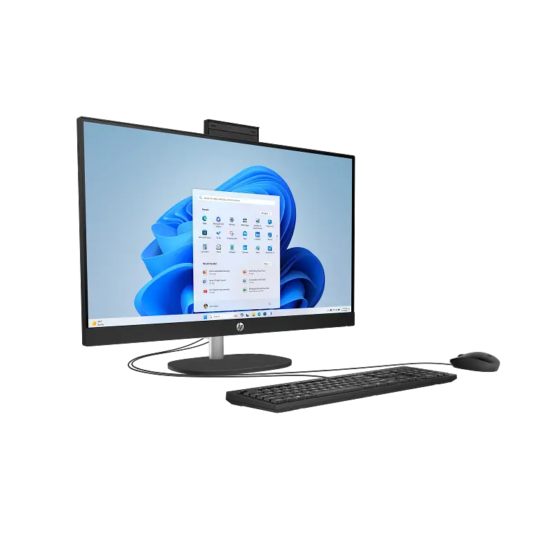 Pc de Bureau HP All in One AI 27-cr2034nk / Ultra 5-225U / 16 Go DDR5 / 512 Go SSD / Noir