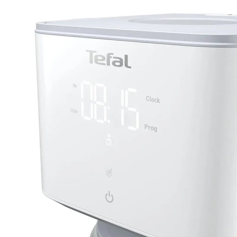 Machine à café TEFAL programmable 1,25 Litre SENSO / Blanc / CM693110