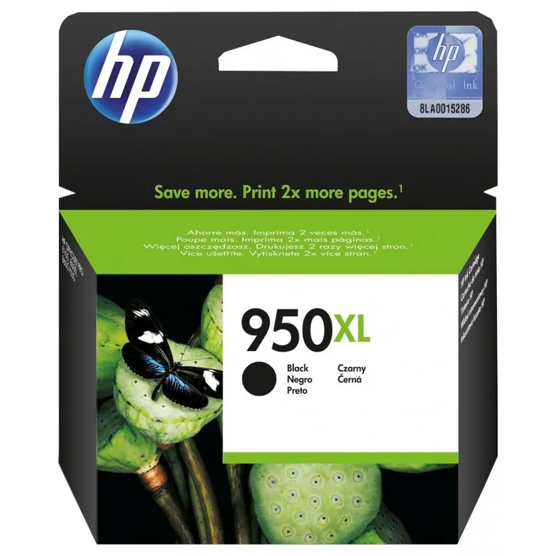 CN045AE — HP 950XL cartouche d&rsquo;encre noir grande capacité authentique