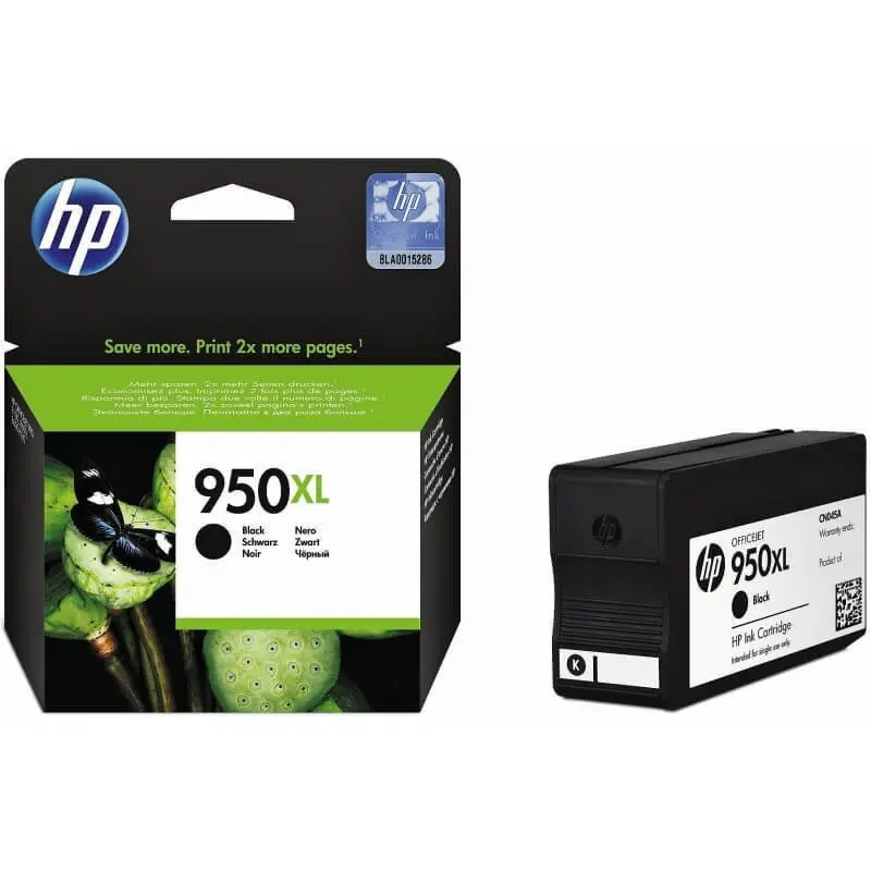 CN045AE — HP 950XL cartouche d&rsquo;encre noir grande capacité authentique