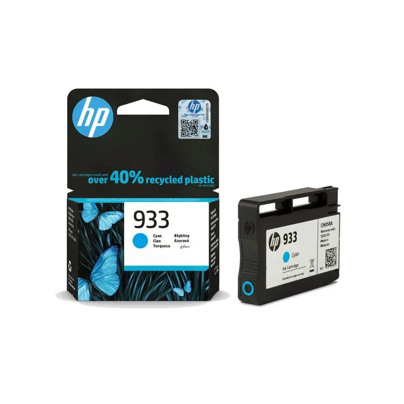Cartouche d&rsquo;encre authentique HP 933 / Cyan