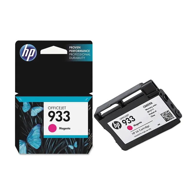 Cartouche d&rsquo;encre authentique HP 933 / MAGENTA