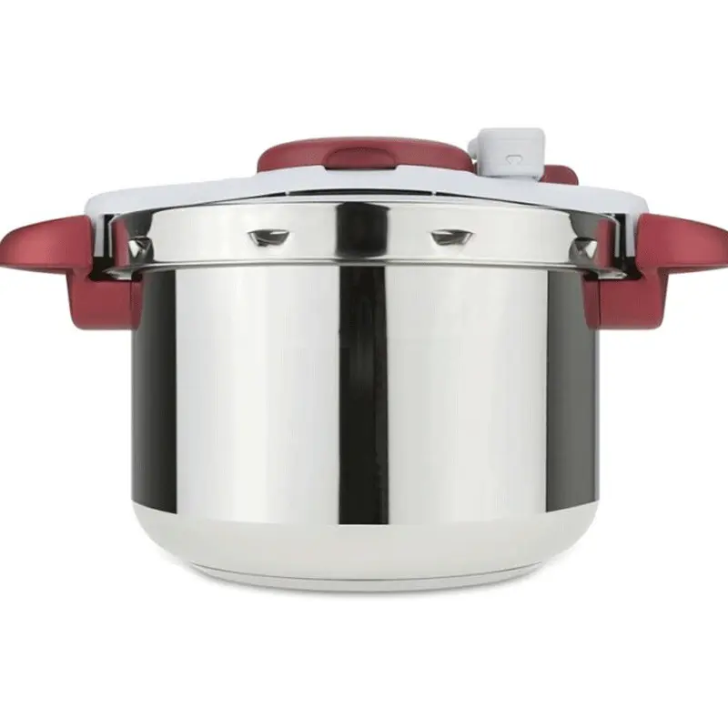 Cocotte Clipso Tefal Minute Easy 6 Litres Rouge & Blanc