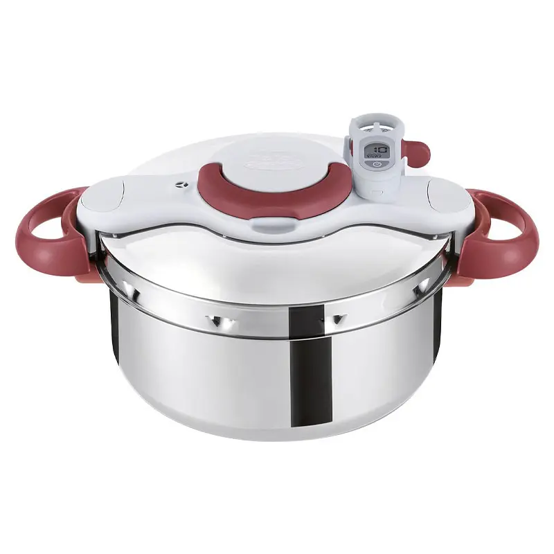 Cocotte Clipso TEFAL Minute Easy 6 Litres – Rouge & Blanc