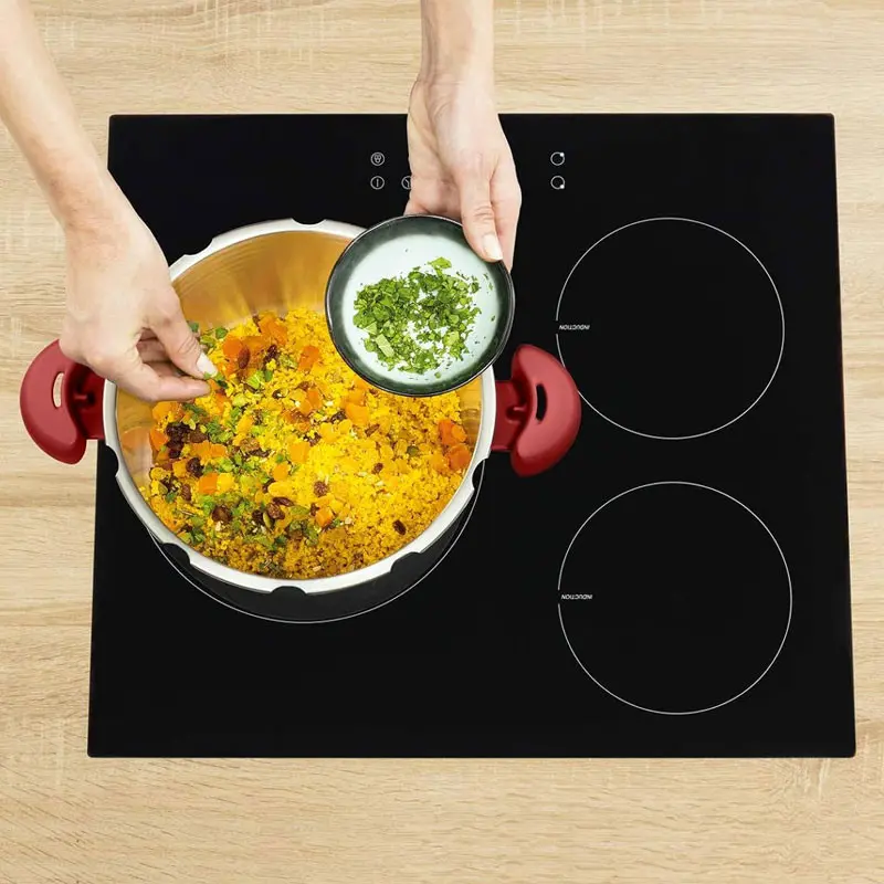 Cocotte Clipso TEFAL Minute Easy 6 Litres – Rouge & Blanc