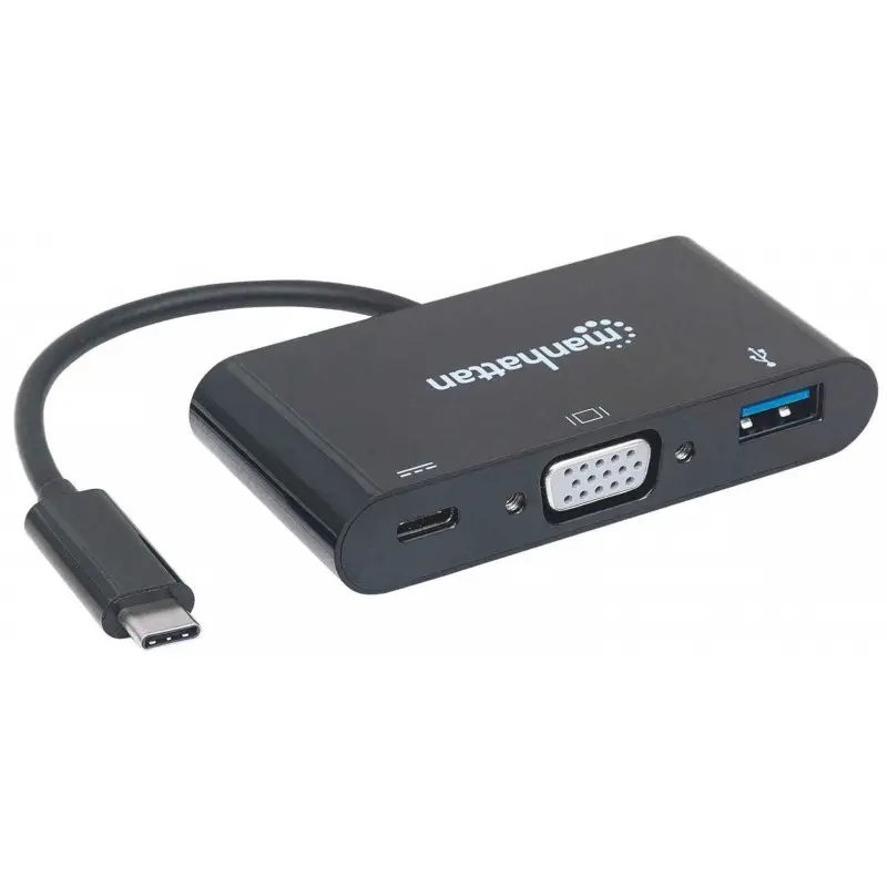 Convertisseur Usb-Type-c To VGA /Noir