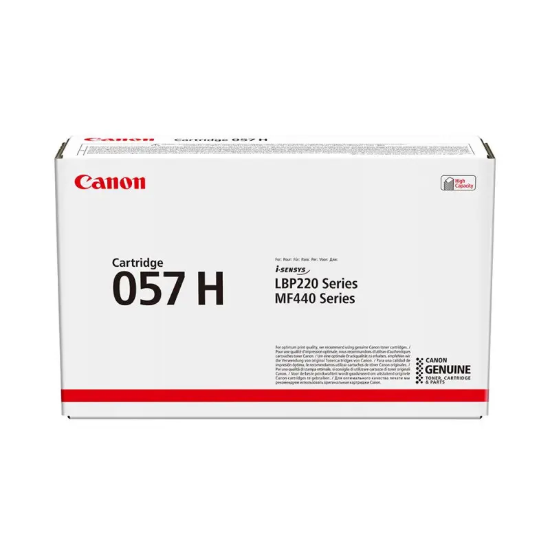 TONER ORIGINAL CANON 057 H / NOIR