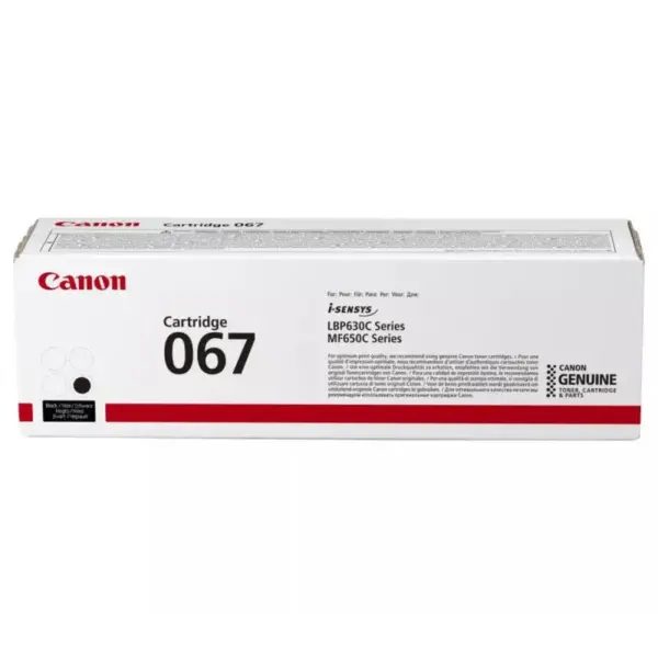 Toner Originale Laser Canon 067 / Noir / 1350 Pages