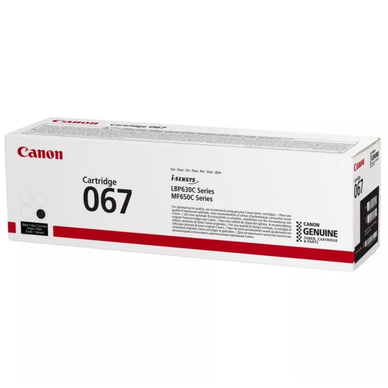 Toner Originale Laser Canon 067 / Noir / 1350 Pages