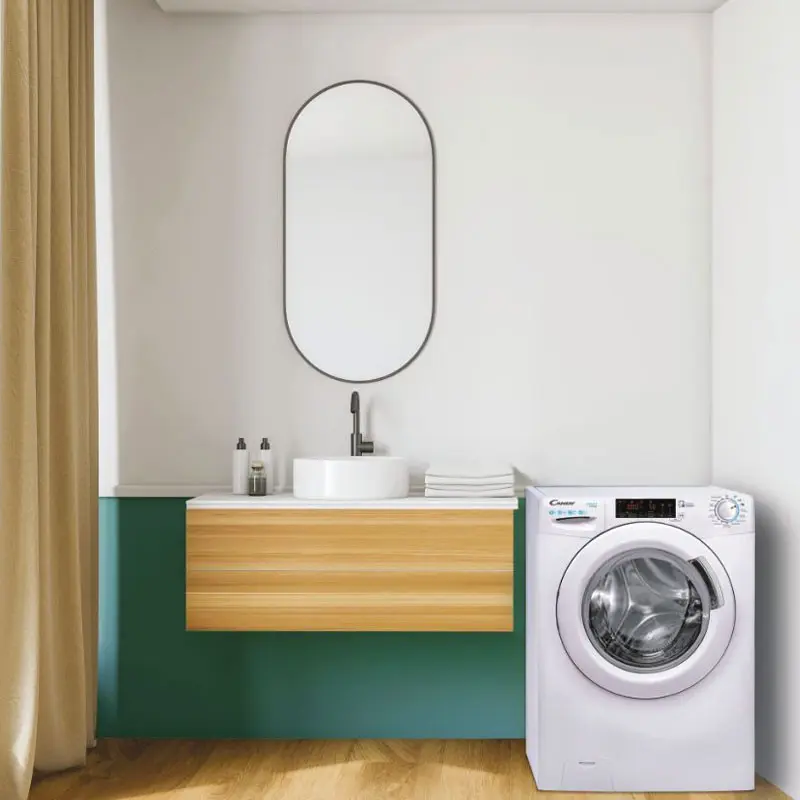 LAVE LINGE CANDY 8KG 1200tr / BLANC / CS1282DW4-S