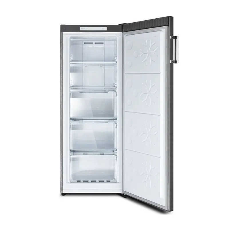 Congélateur Vertical Newstar CVN-181-5-SS 166 Litres / Silver
