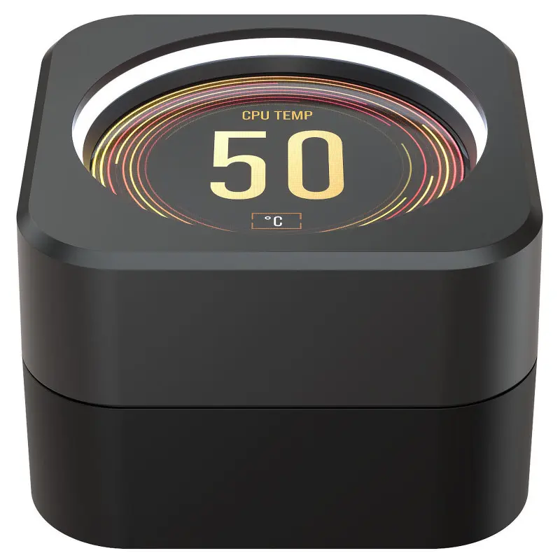 Kit de Watercooling tout-en-un pour processeur Corsair iCue H100i LCD Elite / 240 mm