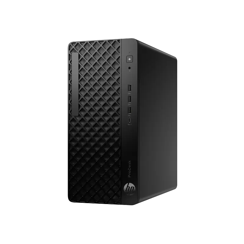 Pc de bureau HP ProDesk 4 Tower G1i / Ultra 7 265 / 24 Go DDR5 / 512 Go / DVD / Avec écran 21.5&Prime; Full HD