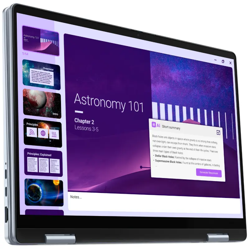 Pc Portable Dell 14 Plus 2-en-1 / Ultra 7 256V / 16 Go / 1 To SSD / Windows 11 / Bleu