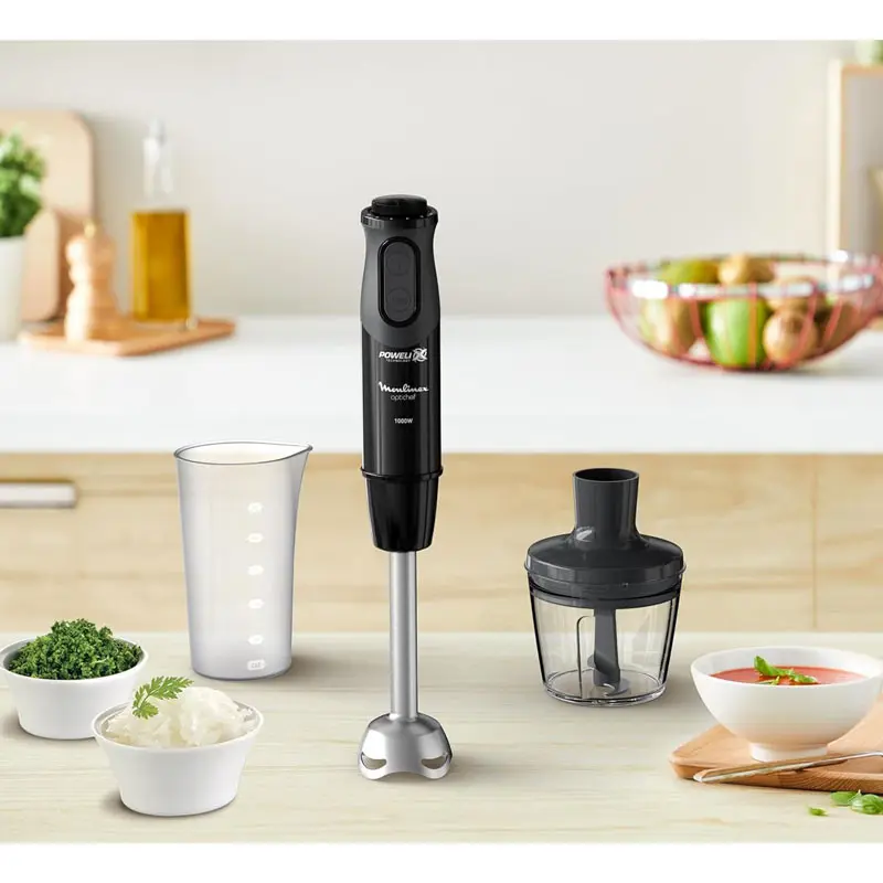 Mixeur Plongeant Moulinex 800ml / NOIR / DD6552EG