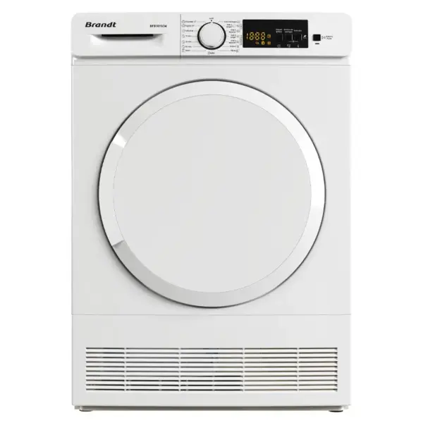 SECHE LINGE BRANDT 10 KG Frontale BLANC / DFB1015CW