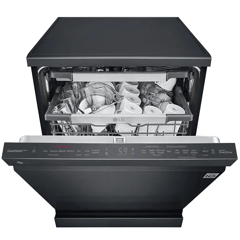 LAVE VAISSELLE LG 14 Couverts MIDDLE BLACK