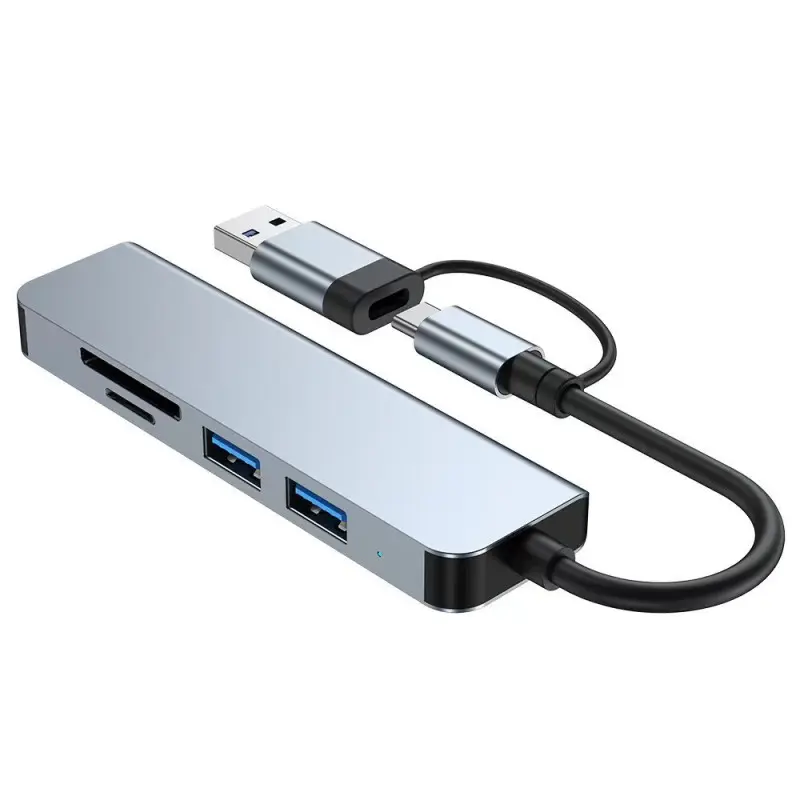 CONVERTISSEUR TYPE C+USB 3.0 TO 5EN1