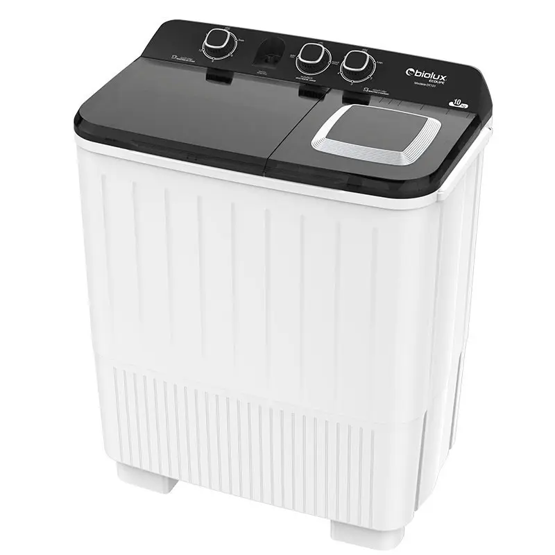 MACHINE À LAVER SEMI-AUTOMATIQUE 10KG BIOLUX DT101 BLANC
