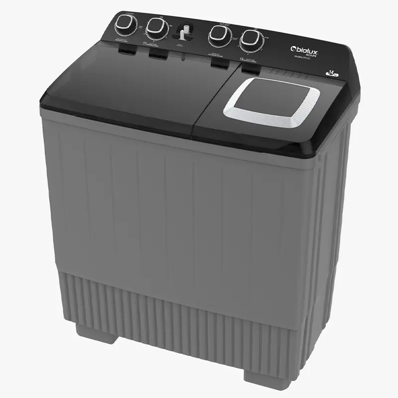 Lave-Linge BIOLUX 14KG Semi-Automatique Silver (DT141S)