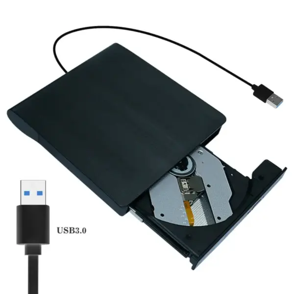 Graveur DVD externe RW USB 3.0 Noir