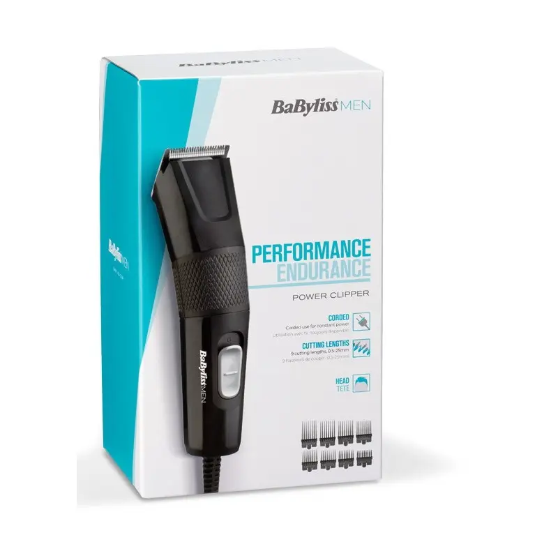 Tondeuse cheveux/barbe BaByliss Power Clipper E756E