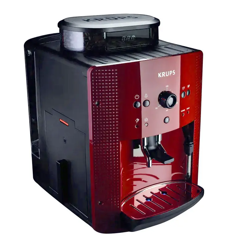 MACHINE À CAFÉ AUTOMATIQUE KRUPS 1450W / Rouge / EA810770