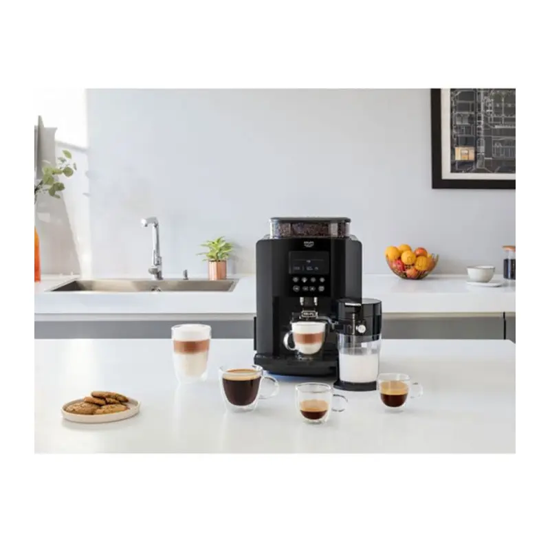 Machine à café Expresso Krups Arabica Latte EA819N10 / Noir