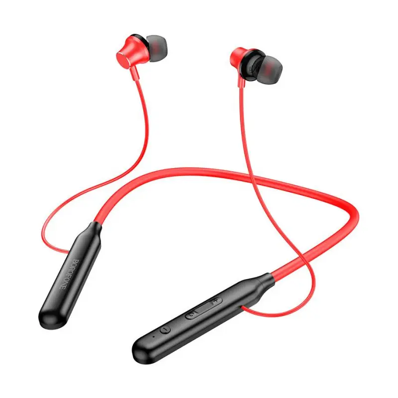 Ecouteur sport sans fil BOROFONE BE56 / ROUGE
