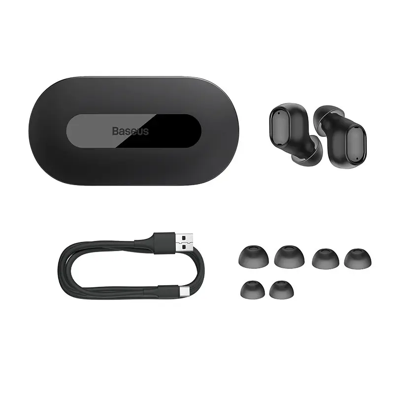 Écouteurs Bluetooth Baseus TWS Bowie EZ10 noir