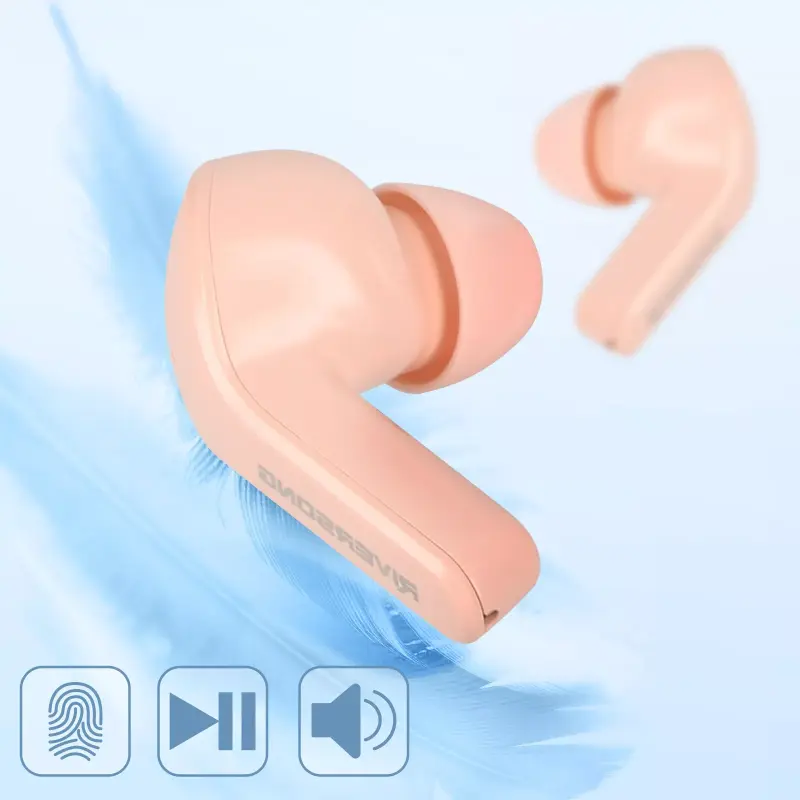 Écouteurs Bluetooth Riversong AirFly M2 TWS rose EA233