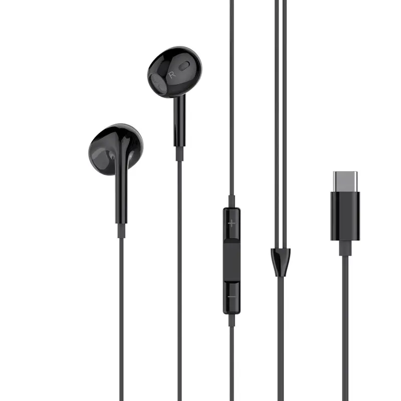 Écouteurs filaires XO EP74 USB-C noir