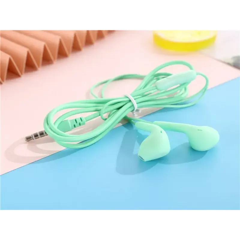 Écouteurs filaire avec Micro Y-U19 / Vert