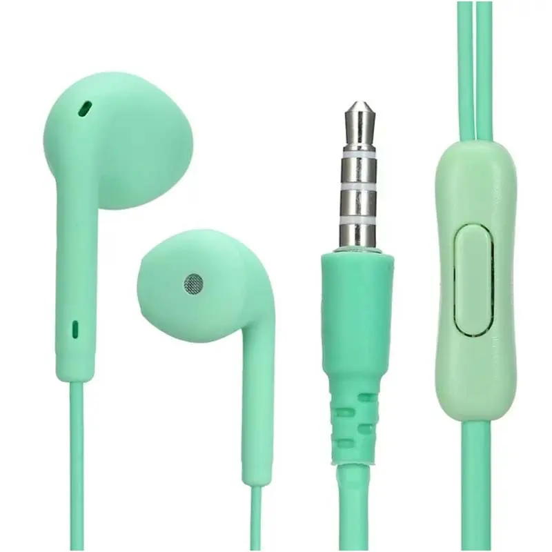 Écouteurs filaire avec Micro Y-U19 / Vert