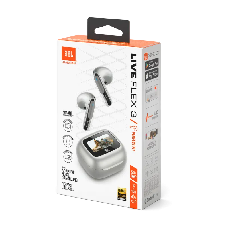 Écouteurs Sans Fil JBL Live Flex 3 / Silver