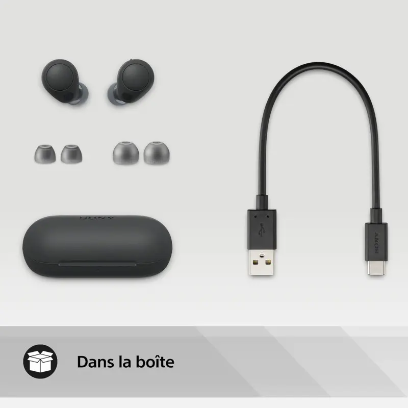 Écouteurs Sans Fil Sony WF-C700N – Black