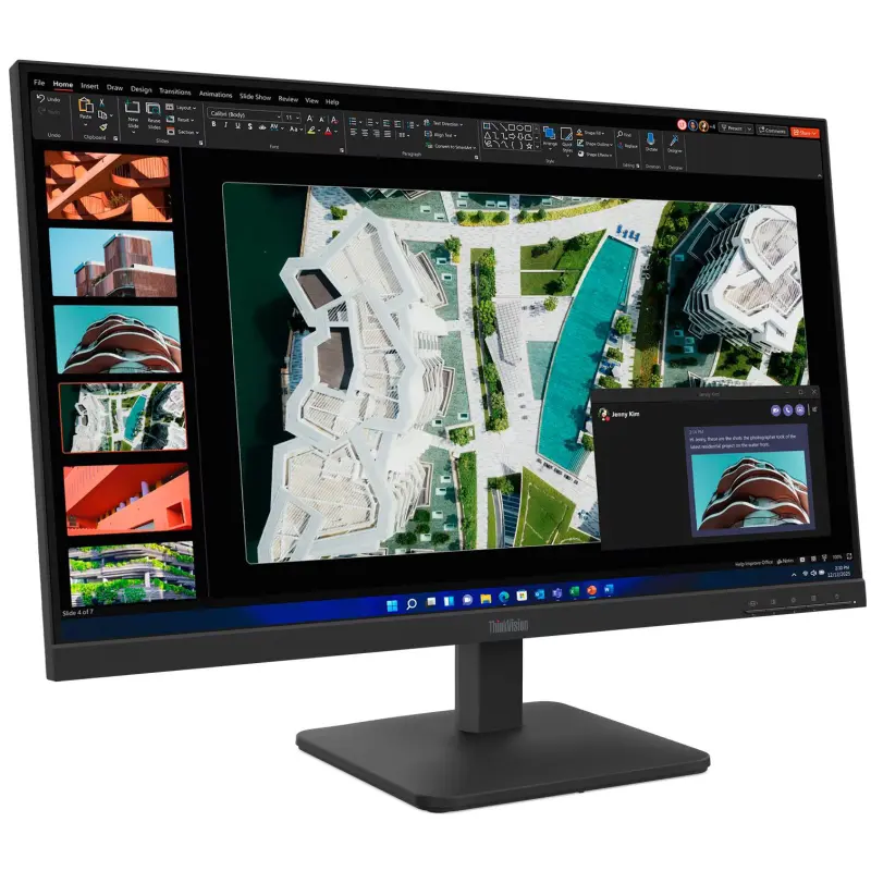 Écran Lenovo Think Vision S27-4e 27″ FHD 4ms GtG IPS 100Hz HDMI/VGA / BLACK
