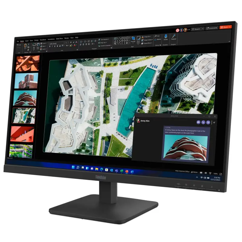 Écran Lenovo Think Vision S27-4e 27″ FHD 4ms GtG IPS 100Hz HDMI/VGA / BLACK