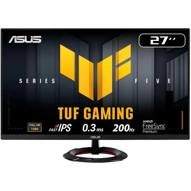 ECRAN TUF GAMING ASUS VG279Q5R 27″ FHD IPS 200Hz 1ms HDMI/DP / Haut-Parleurs Stéréo