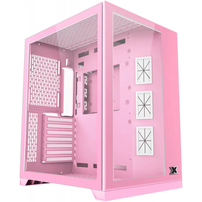 Boîtier Gamer Xigmatek Aquarius S Queen Moyen Tour Rose RGB