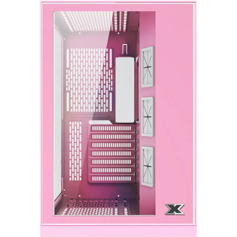 Boîtier Gamer Xigmatek Aquarius S Queen Moyen Tour Rose RGB