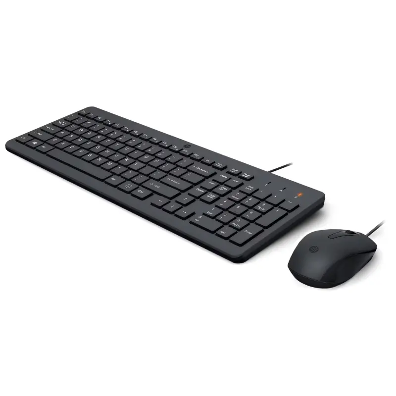 Ensemble Clavier Azerty Arabise et Souris filaires HP 150 / Noir