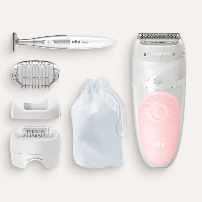 Épilateur Braun Rechargeable Série 5 SES5-820 Wet & Dry / Rose