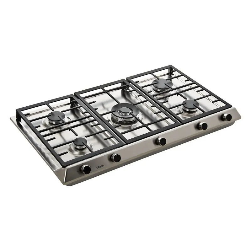 Plaque de cuisson encastrable à gaz Teka EX 90.1 5G / 5 Feux / 90 cm / INOX